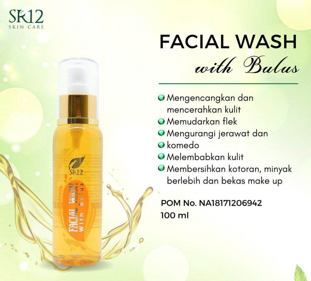 Facial wash bulus